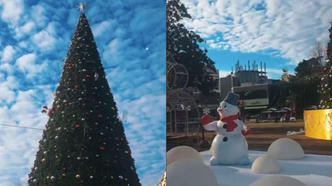 Площадь флага в Сочи засияет на Новый год тысячами огней