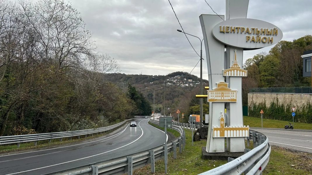 На Мамайском перевале в Сочи завершён ремонт участка трассы А-147