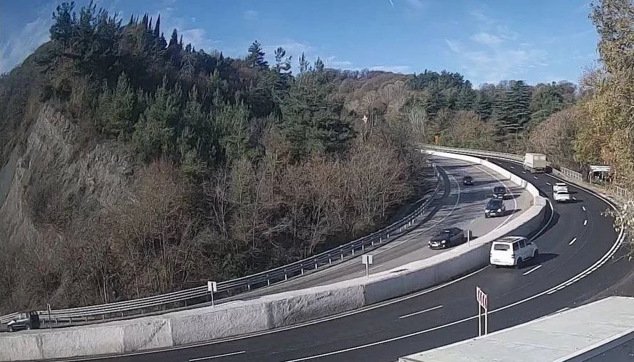 На Мамайском перевале в Сочи завершён ремонт участка трассы А-147