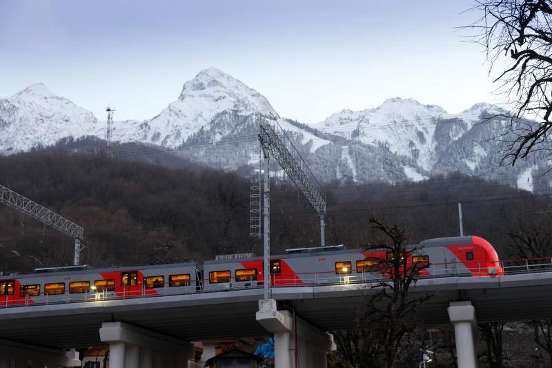 В Сочи 31 декабря изменится расписание электрички до Имеретинского курорта