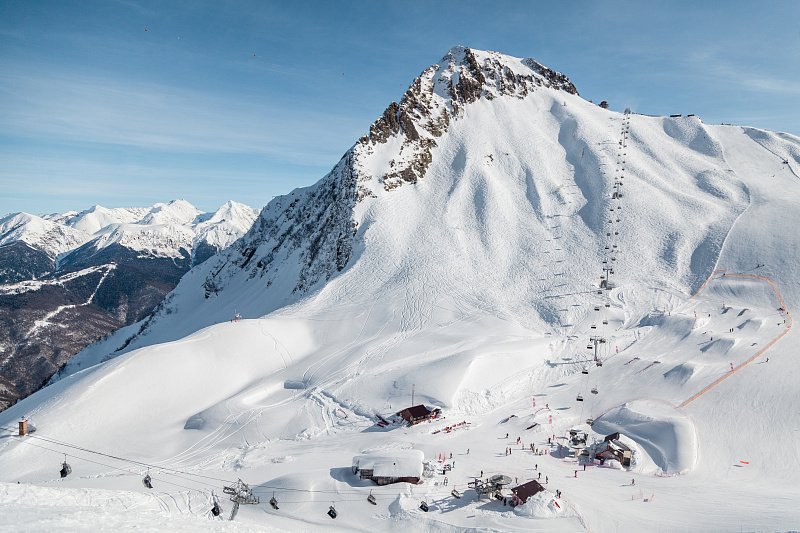 Более 50 человек за два дня: минздрав назвал число пострадавших во время новогодних катаний в горах Сочи