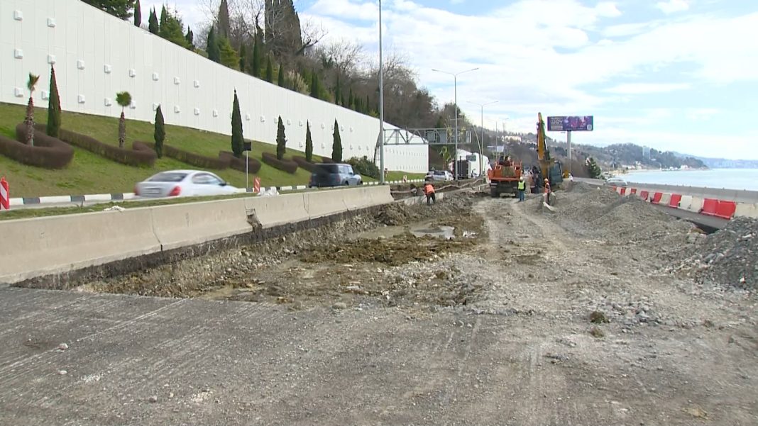 Финальный этап ремонта трассы «Джубга — Сочи» стартовал в районе Малого Ахуна