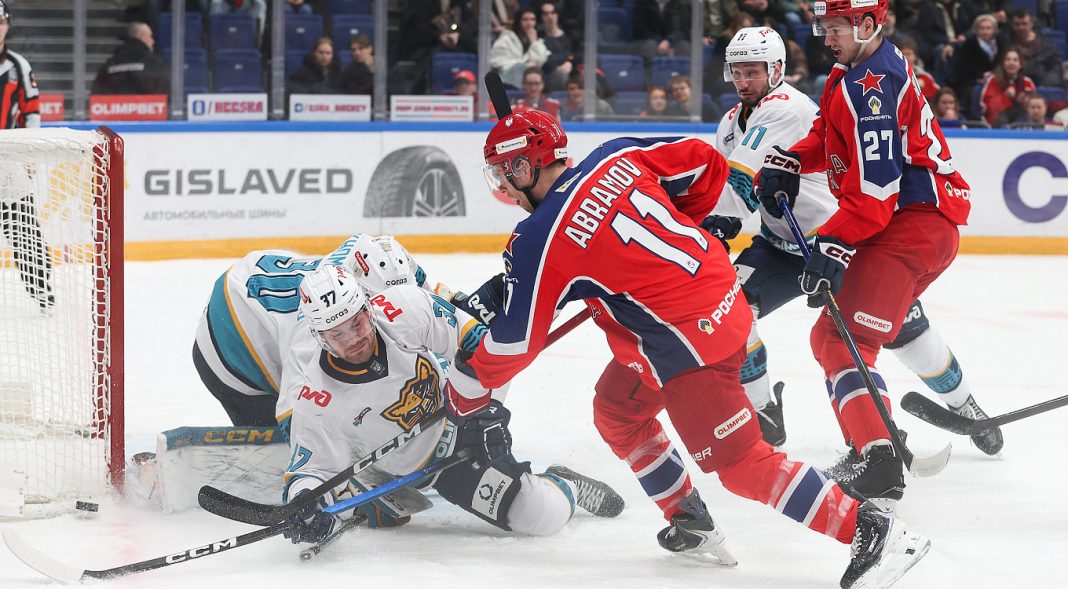 ХК «Сочи» в упорном матче уступил ЦСКА в Москве со счетом 1:2