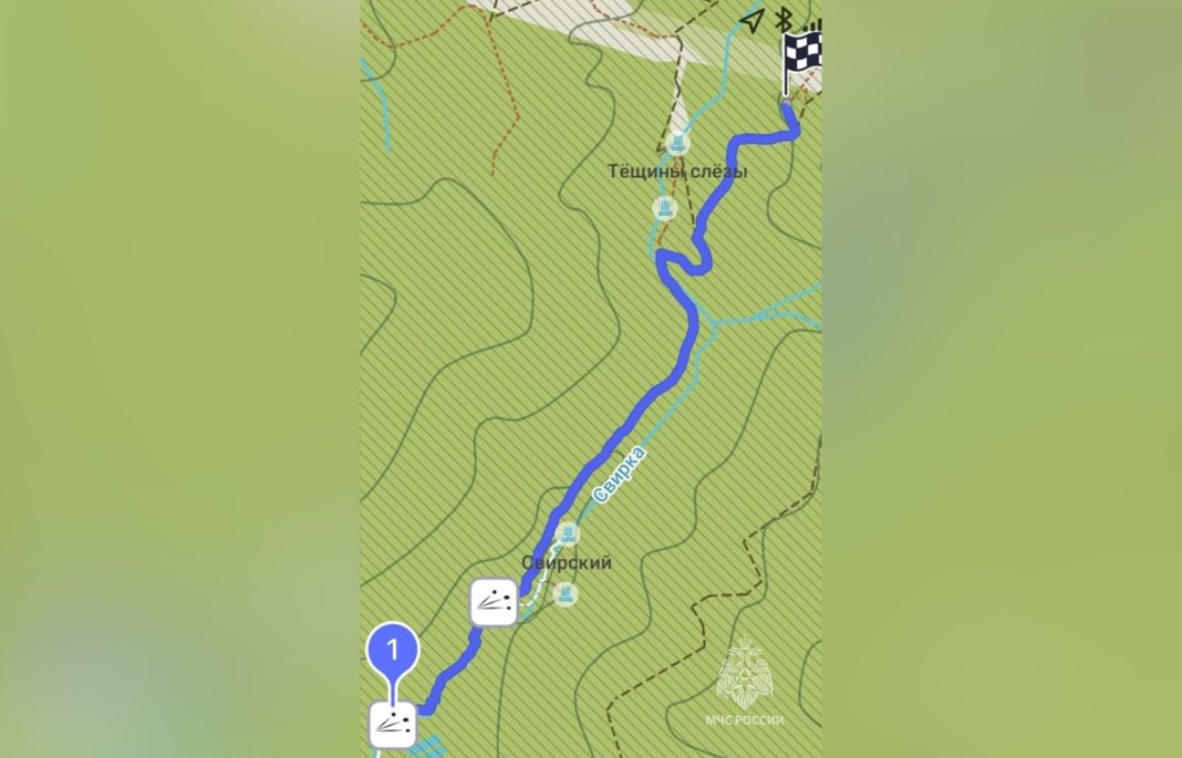 Туристка заблудилась в Свирском ущелье в Сочи по дороге к дольменам